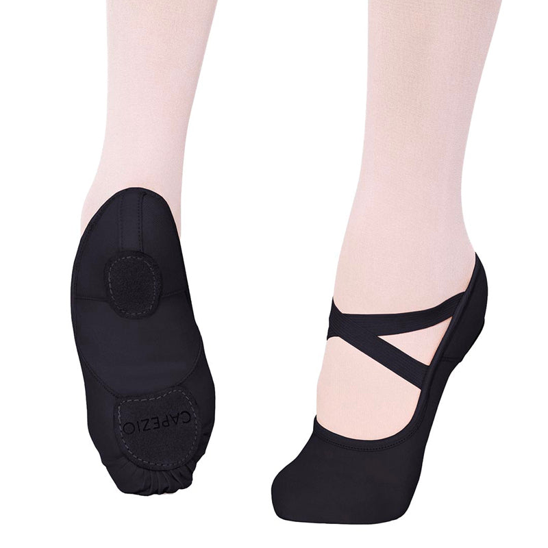 Hanami Canvas Ballet Shoe (Black)