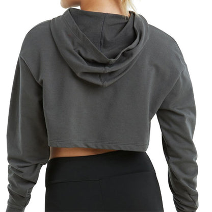 Long Sleeve Cropped Hoodie