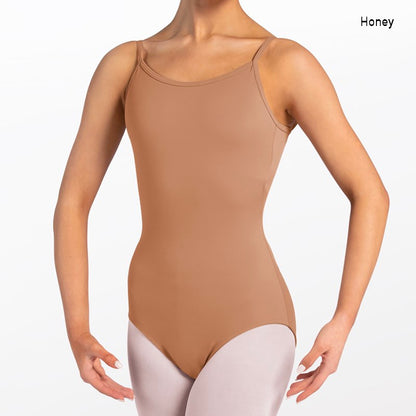 Skin-tones Low Back Camisole Leotard