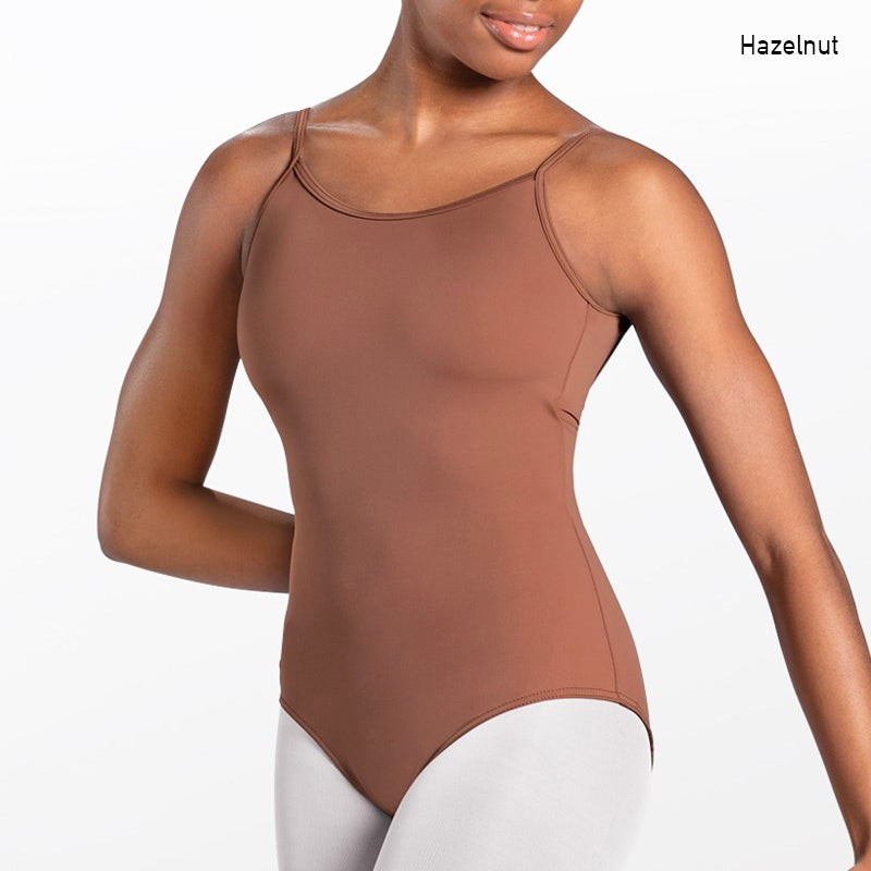 Skin-tones Low Back Camisole Leotard