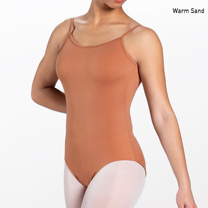 Skin-tones Low Back Camisole Leotard