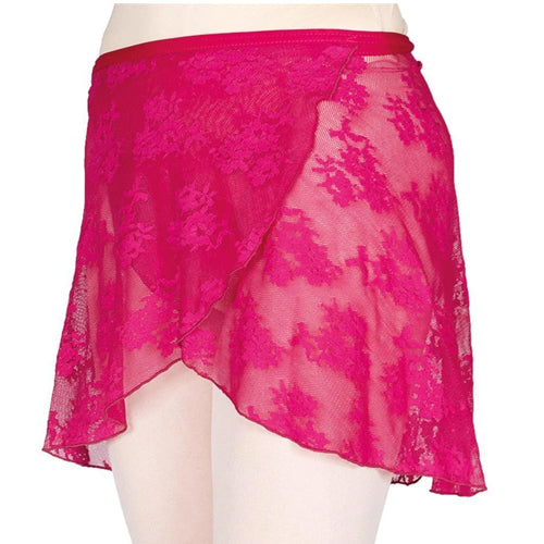 Stretch Lace Wrap Skirt