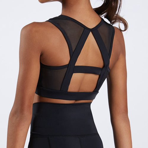 Mesh Back Bra Top