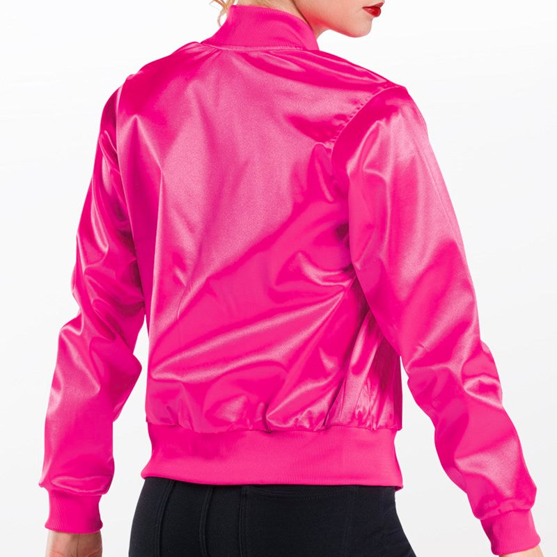 Satin Bomber Jacket (Unisex)