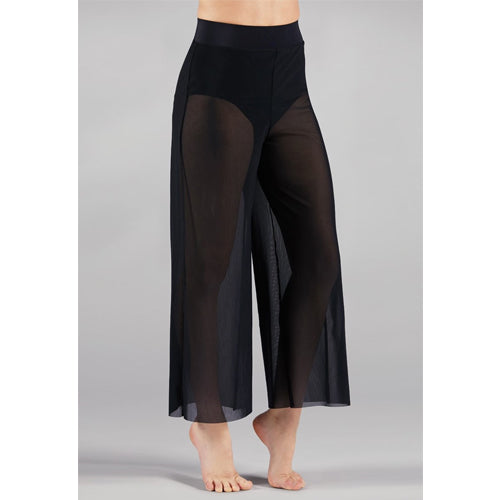 Mesh Culotte Pants