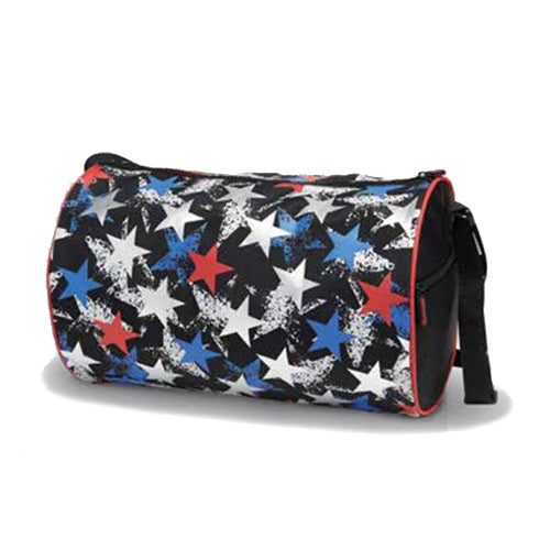 Metallic Stars Gymnastics Duffle