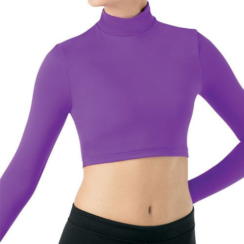 Long Sleeve Turtleneck Crop