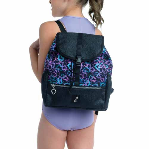 Neon Hearts Backpack