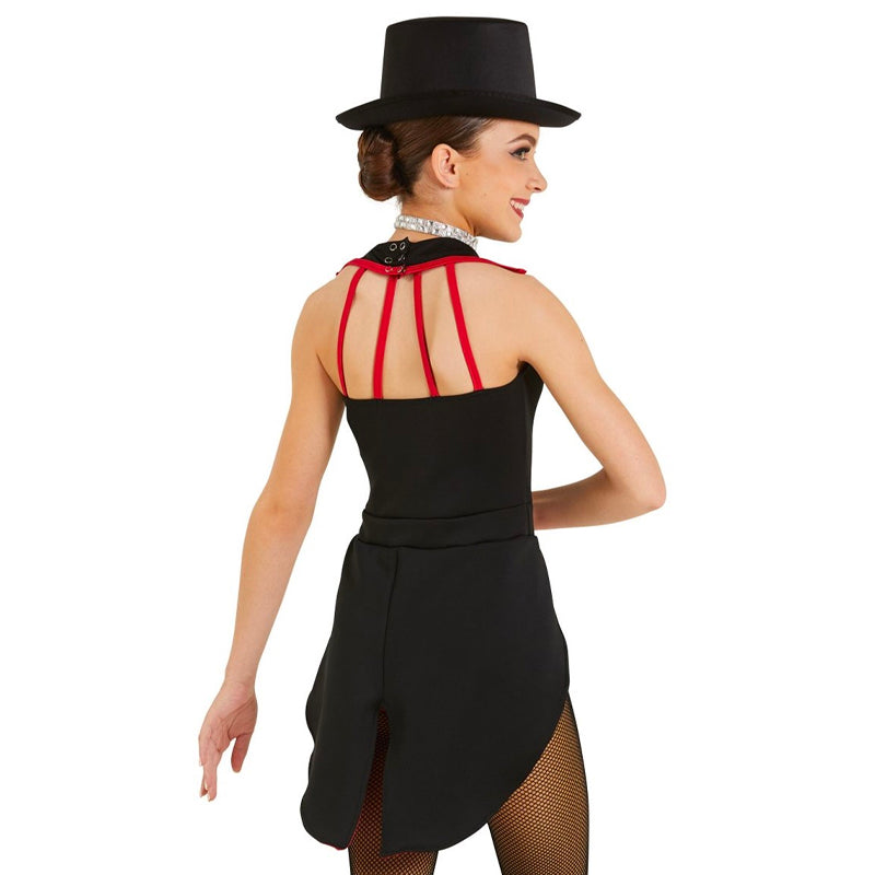 Tuxedo Leotard with Coat Tails