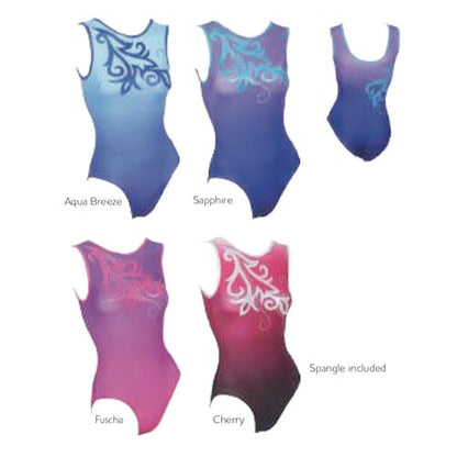 Sublimated Bright Spangle Leotard