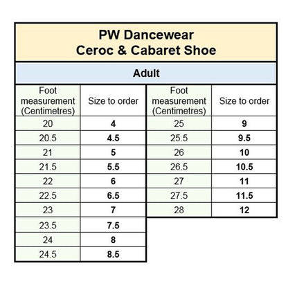 PW Ceroc Shoe