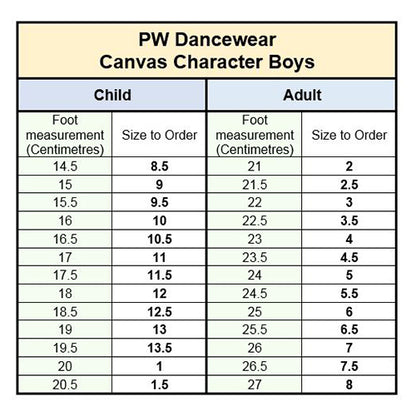 PW Boys Canvas Character Shoe