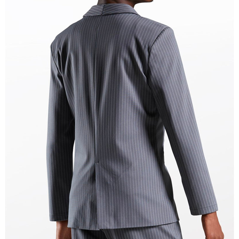 Boys Pinstripe Suit Jacket