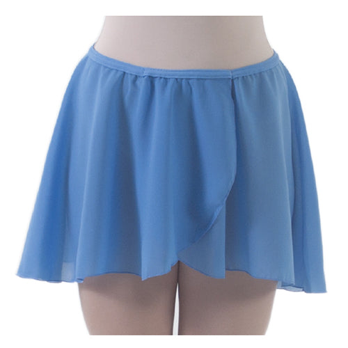Pull-On Wrap Skirt