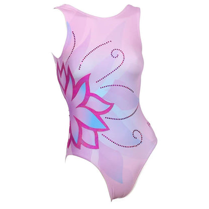 Sublimated Flower Spangle Leotard