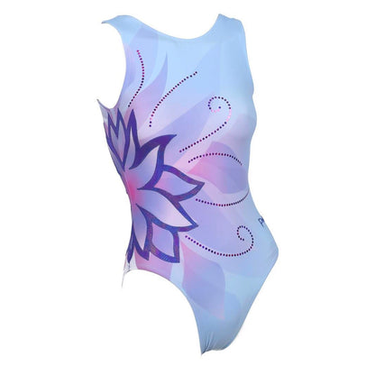 Sublimated Flower Spangle Leotard