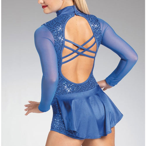 Sequin and Mesh Leotard