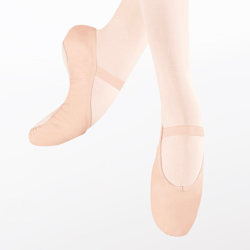 Split Sole Leather Ballet Shoe