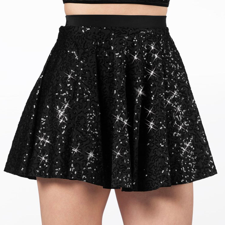 Sequin Skater Skirt