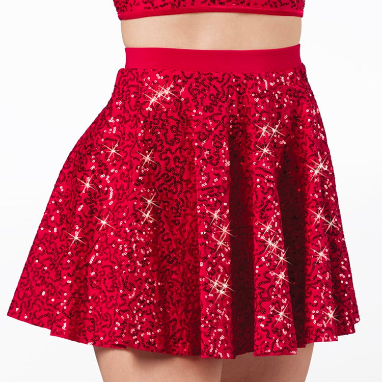 Sequin Skater Skirt