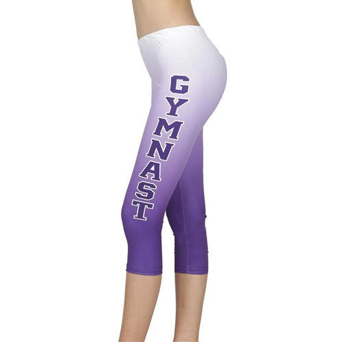 Gymnastics Sublimated 3/4 Leggings